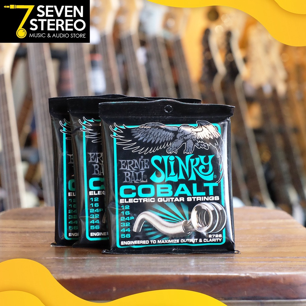 Ernie Ball 2726 Cobalt Not Even Slinky 012-056 Senar Gitar Elektrik Original