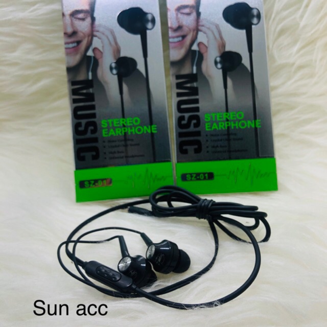 Hf Earphone Headset Super Z SZ-01 Power Bass Musik Super Bass