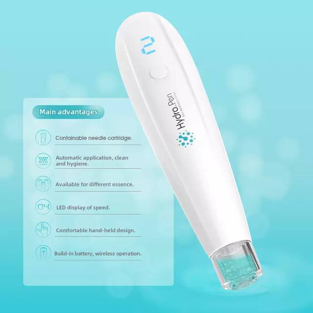 100%ORIGINAL Wireless Hydra Pen H2 Injeksi Serum Upgrade Dari H12/NANO Dermapen