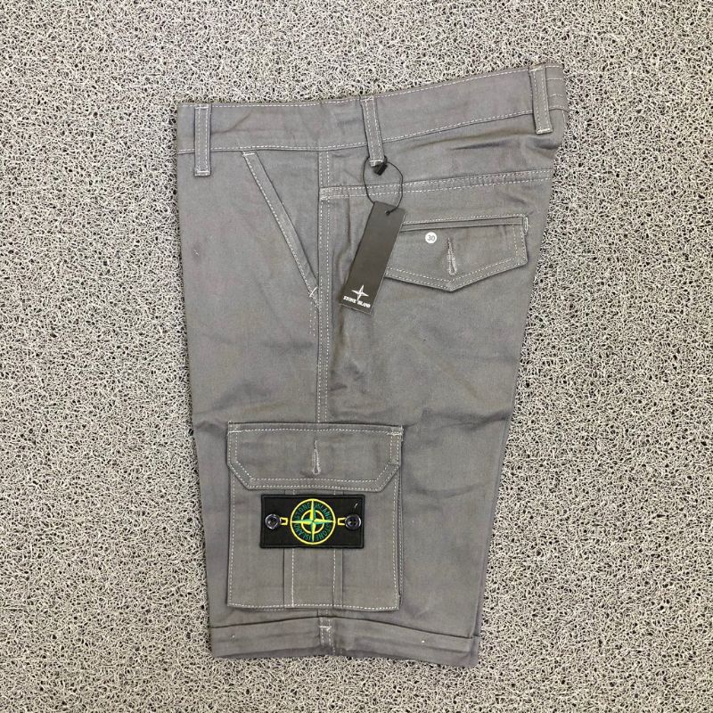 celana cargo pendek pria stone island premium