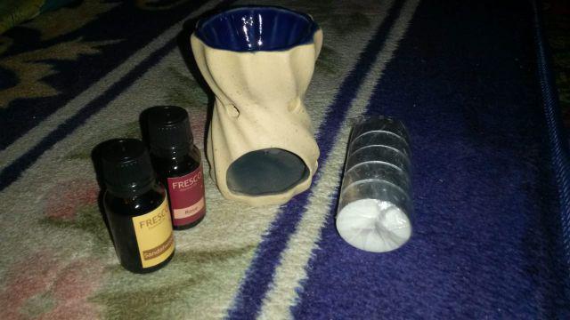 Paket Tungku + 2 Aromatherapy + 1set Lilin | Aroma Terapi | Pengharum Pewangi Ruangan