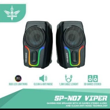 NYK Nemesis Speaker Sounbard Gaming RGB NYK SP-N07 VIPER - Speaker