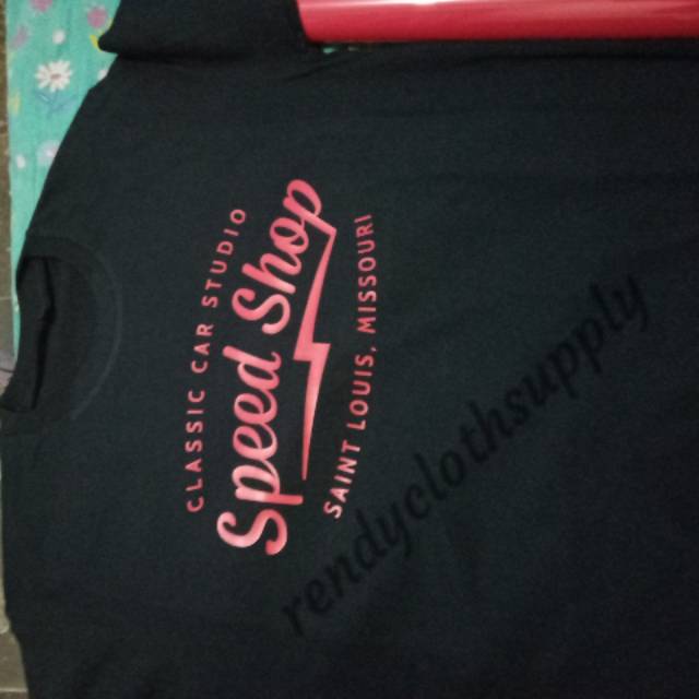 T-shirt kaos baju speed shop