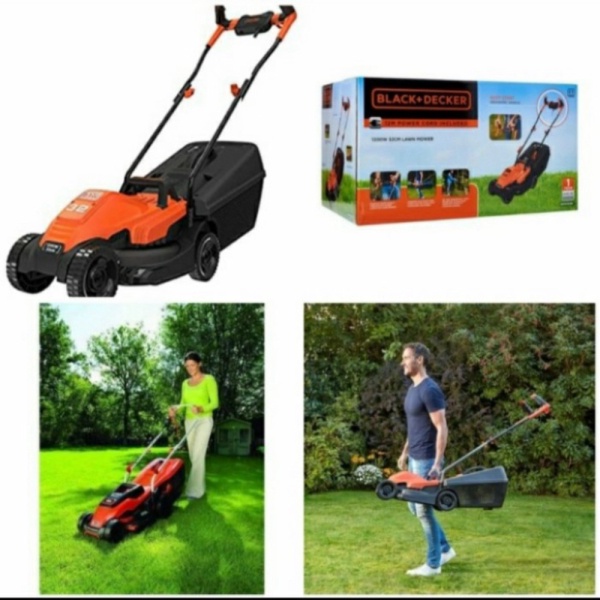 Jual Mesin potong rumput dorong listrik blackdeker BEMW451 Diskon