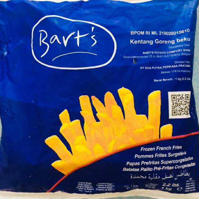 

Kentang Barts 1 kg