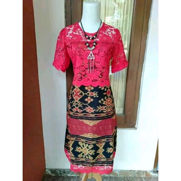 BAJU BROKAT TENUN JEPARA, BAJU BROKAT FASHION TENUN TROSO JEPARA, BAJU CASUAL BROKAT TENUN ETNIK, DR