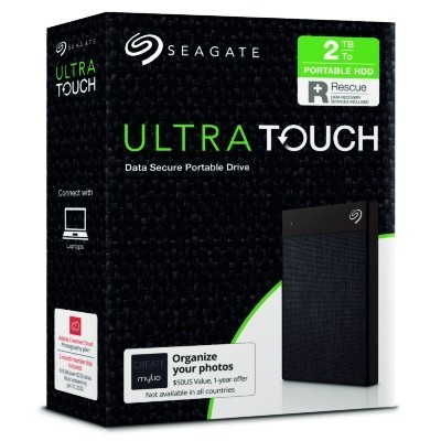 Seagate Ultra Touch Hardisk Eksternal 2TB 2.5 Resmi