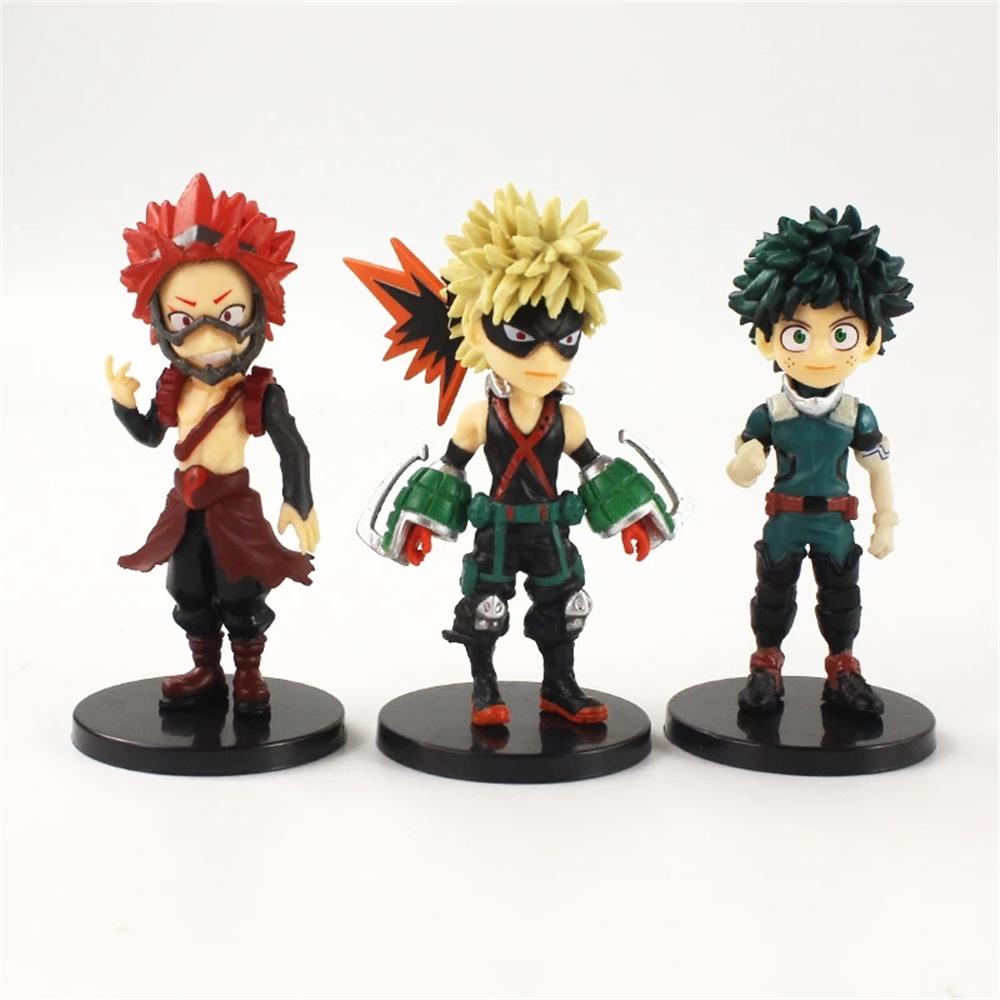 [Elegan] Mainan Angka Bahan PVC 9Pcs /Set My Hero Academia Action Figure Figure Age of Heroes Model Anime