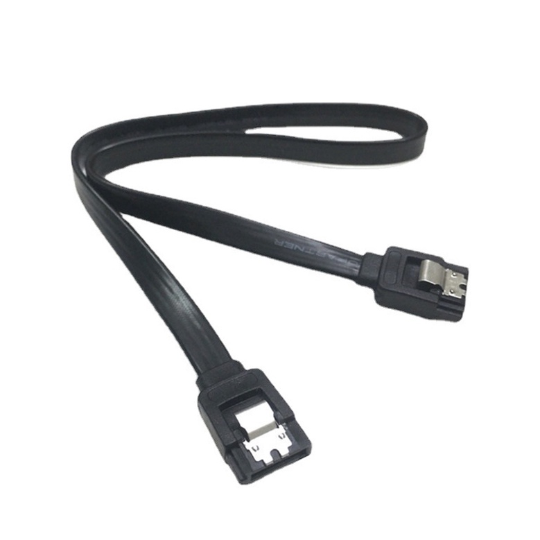 Kabel btsg SATA3.0 III Kabel Data 6Gbps Untuk HDD SSD Driver Writer Hitam40 /60 /100cm