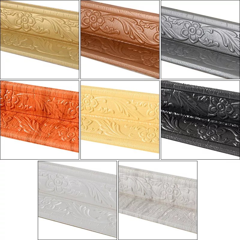 Wallpaper Foam 3D List / Stiker Dinding Atas / Wall Sticker List - 5MM-4