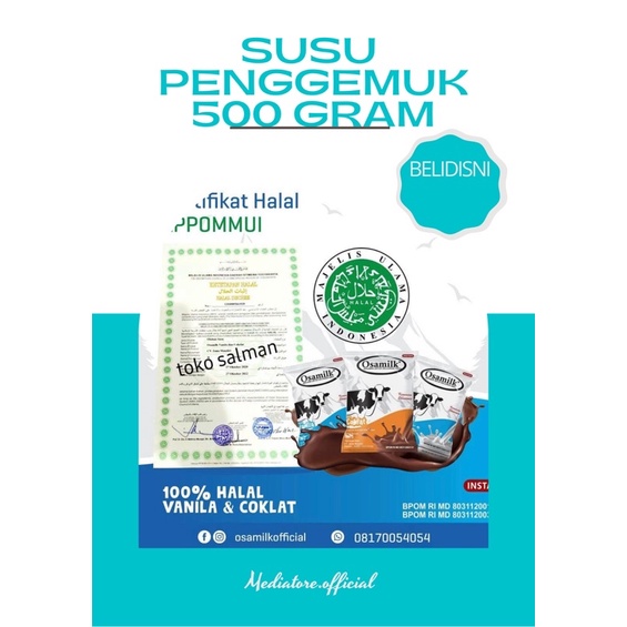 

GROSIR SUSU PENGGEMUK BADAN (500 gram)