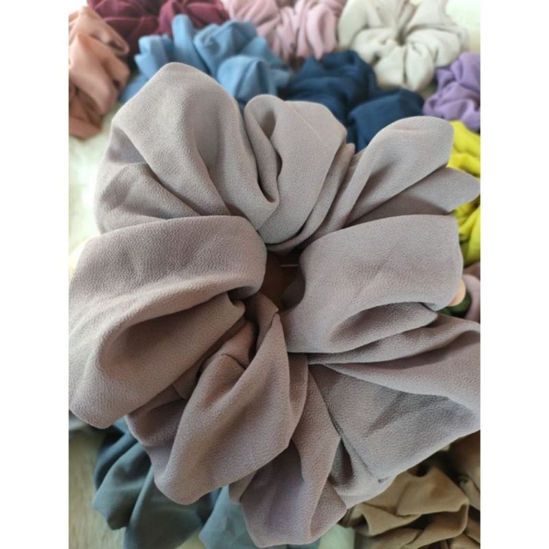 scrunchie jumbo, scrunchie hijab, Cepol hijab by azka
