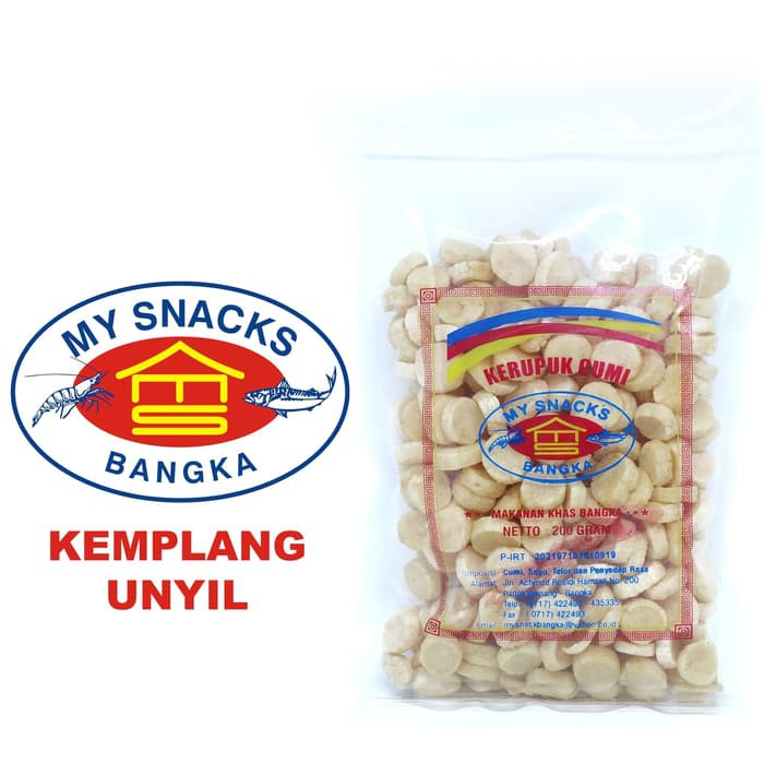 

Kemplang Goreng Cumi Unyil 200 Gram My Snacks Bangka