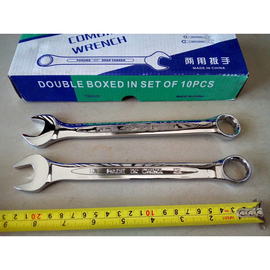 KUNCI RING-PAS FUKUNG 19MM