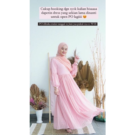 OPEN PO Arumi Dress by Gerai Aliyah