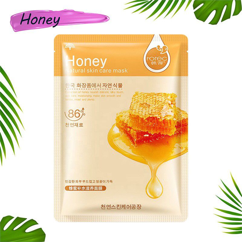 [ bisa COD ] ~ ROREC HCHANA FACIAL MASK MASKER WAJAH