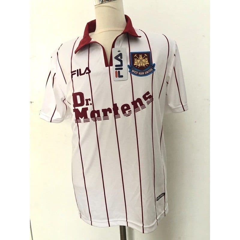 JERSEY BOLA RETRO WEST HAM AWAY 2003