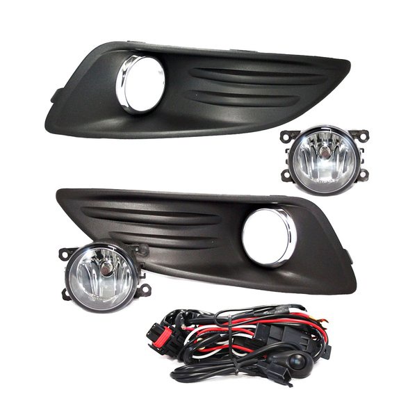 FOGLAMP / LAMPU KABUT DLAA FD648 FORD FIESTA 2013-2017