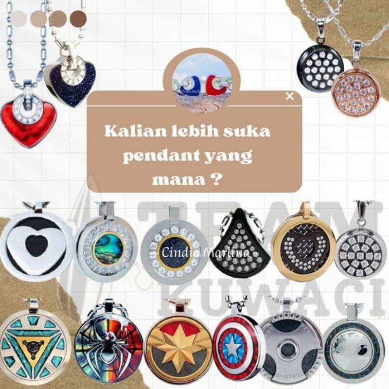 Kalung Pendant / Gelang MCI Original