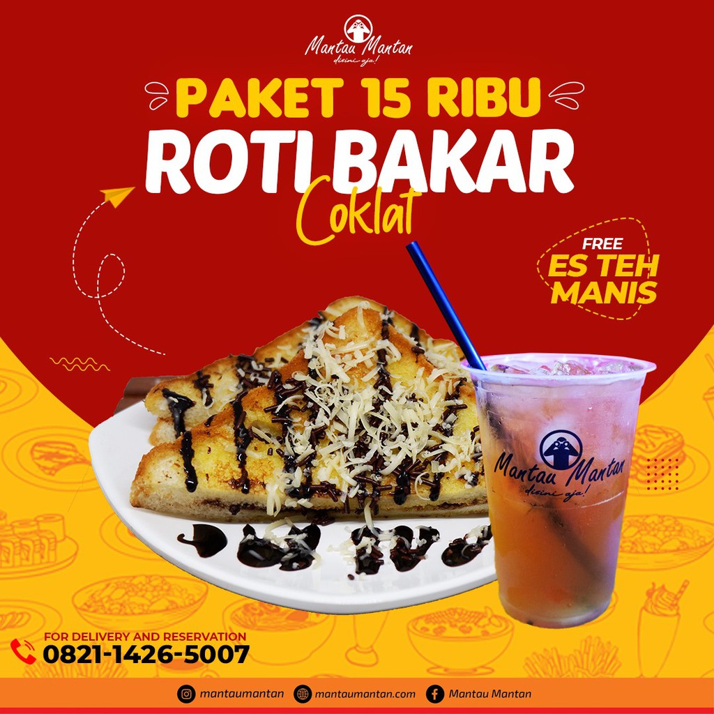 

Paket Roti Bakar Coklat