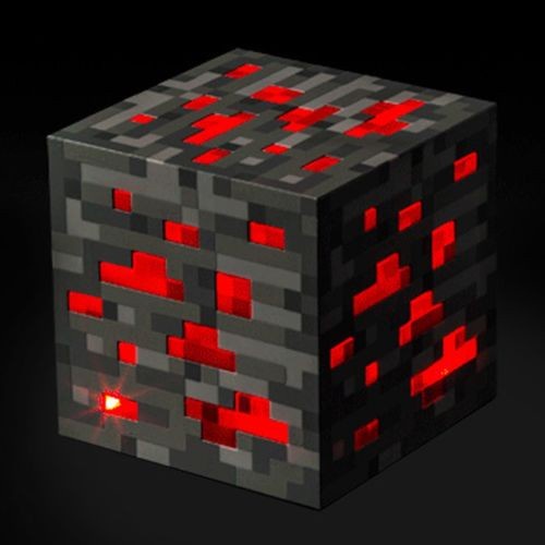 Light Up Minecraft minicraf mini cfrat lampu lava Square Redstone