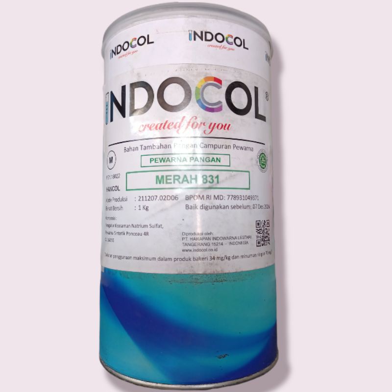 

pewarna indocol merah