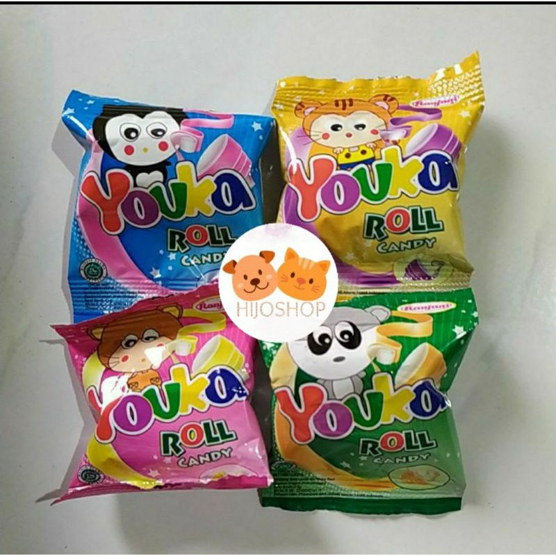 

Youka Roll Candy 4.5g Permen Gulung