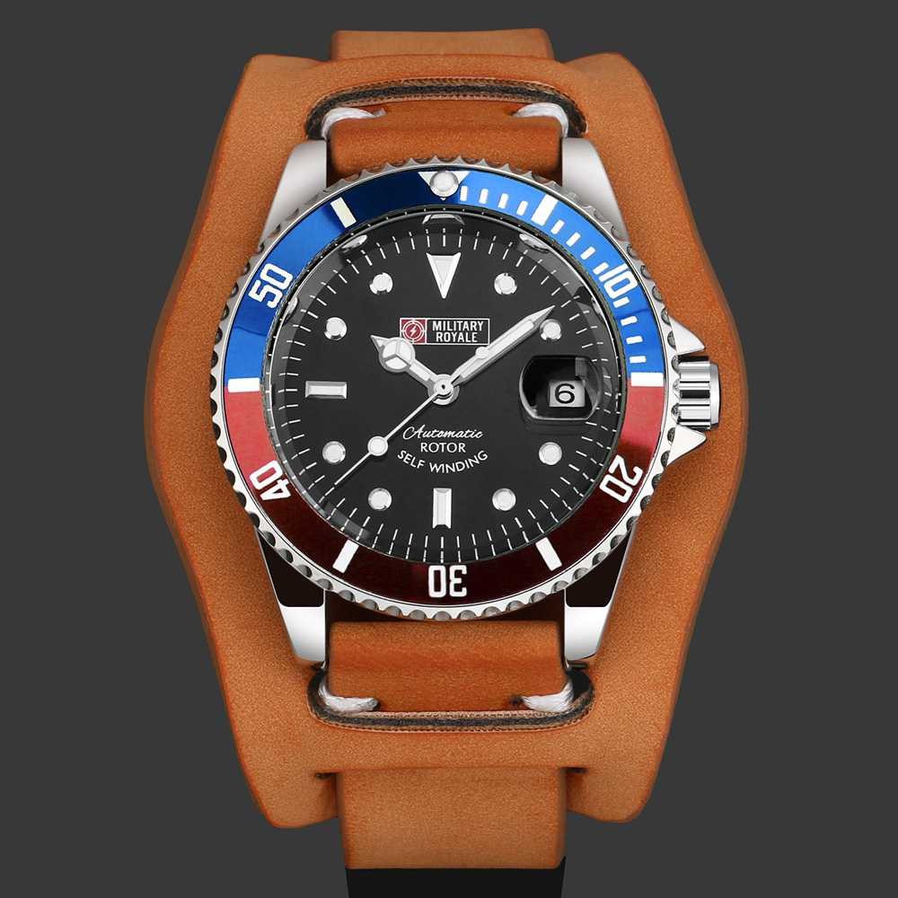 Military Royale Jam Tangan Analog Automatic - MR136/130/134/140/142