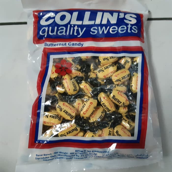 

Permen Kacang Butter Nut Collins Jadul Termurah HHR371