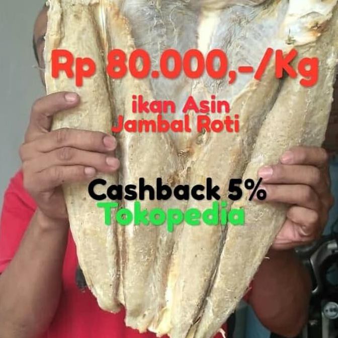 

SPECIAL!! Ikan asin Jambal Roti