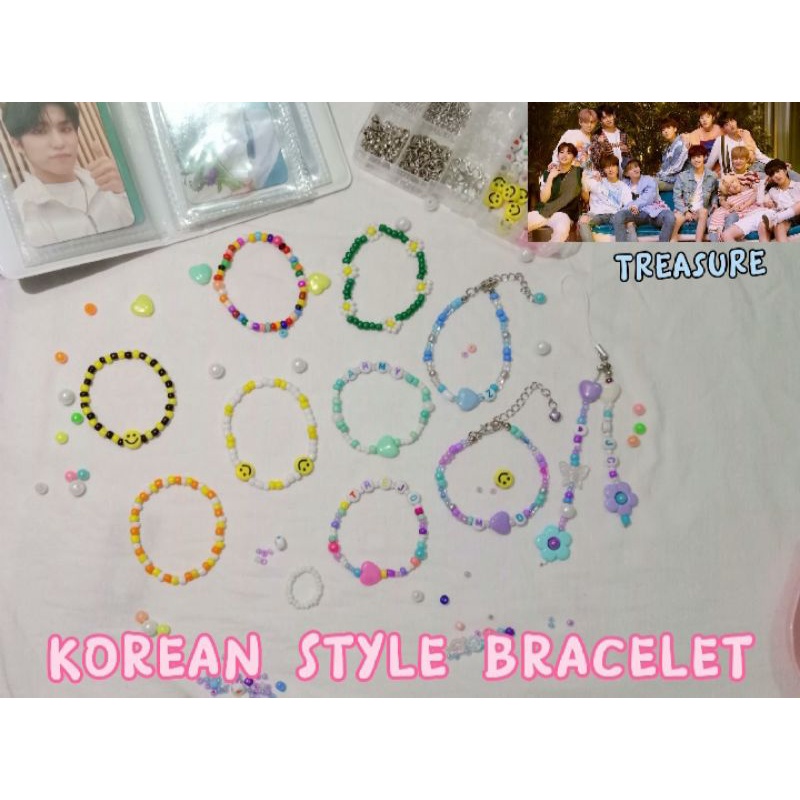 Bracelet/ Gelang Korea murah ( Kpop Treasure Jihoon and Doyoung bracelet)