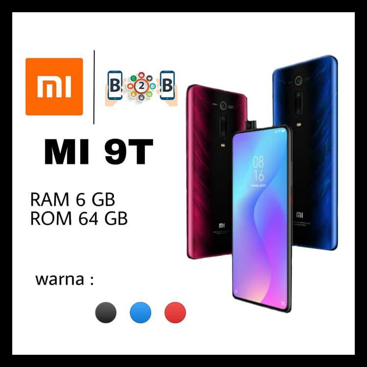 XIAOMI MI 9T 6/64 - RAM 6GB INTERNAL 64GB - MI 9 T / REDMI