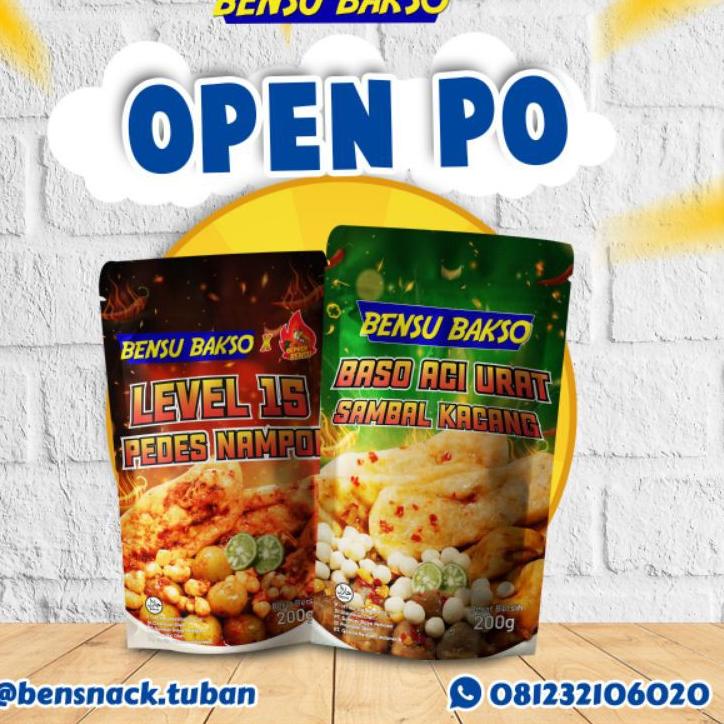

【READY】 READY Bensu Bakso Aci | Baso Aci by Ruben ONSU TERLARIS!! VIRALLL grosir