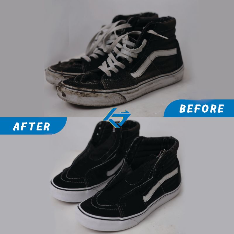 Shoe cleaner sabun cuci pembersih sepatu kotor anti bakteri 100ml