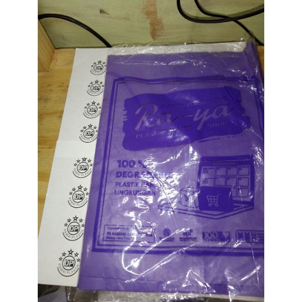 Plastik Packing Olshop UNGU 15x22 20x30 25x35 30x40 Tanpa Pond