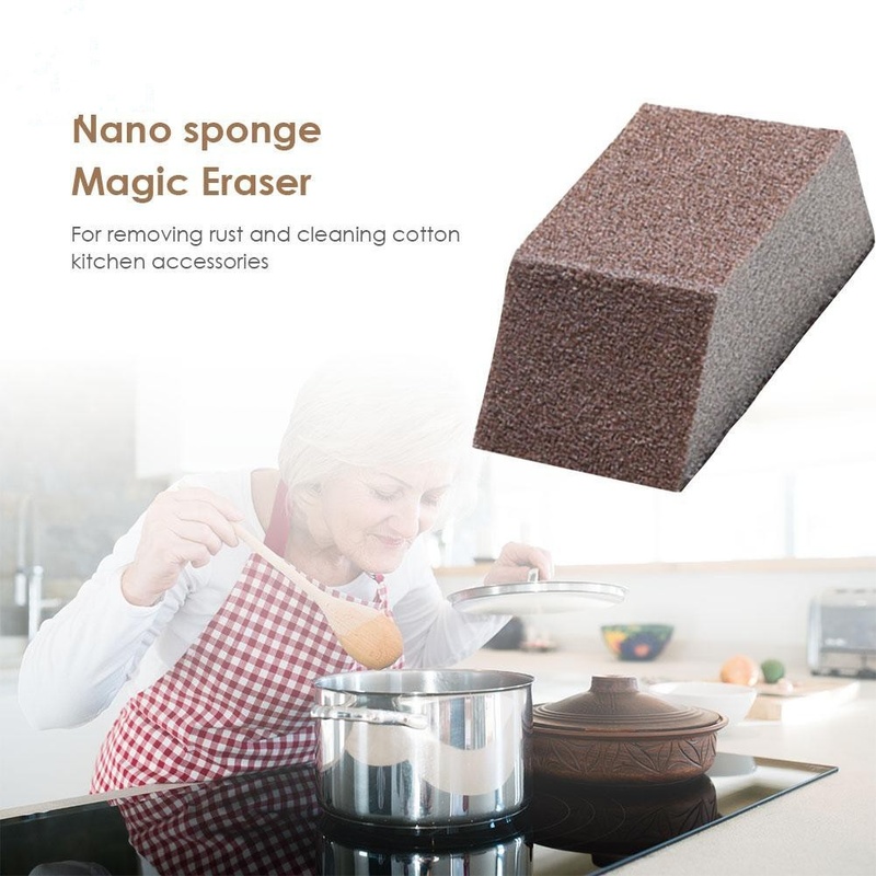 Spons Carborundum Magic Pembersih Karat Untuk Peralatan Dapur Rumah Tangga