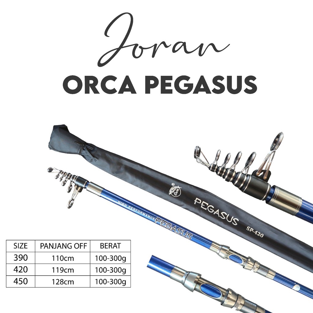 Joran Pasiran Orca Pegasus 390 420 450 cm High Carbon