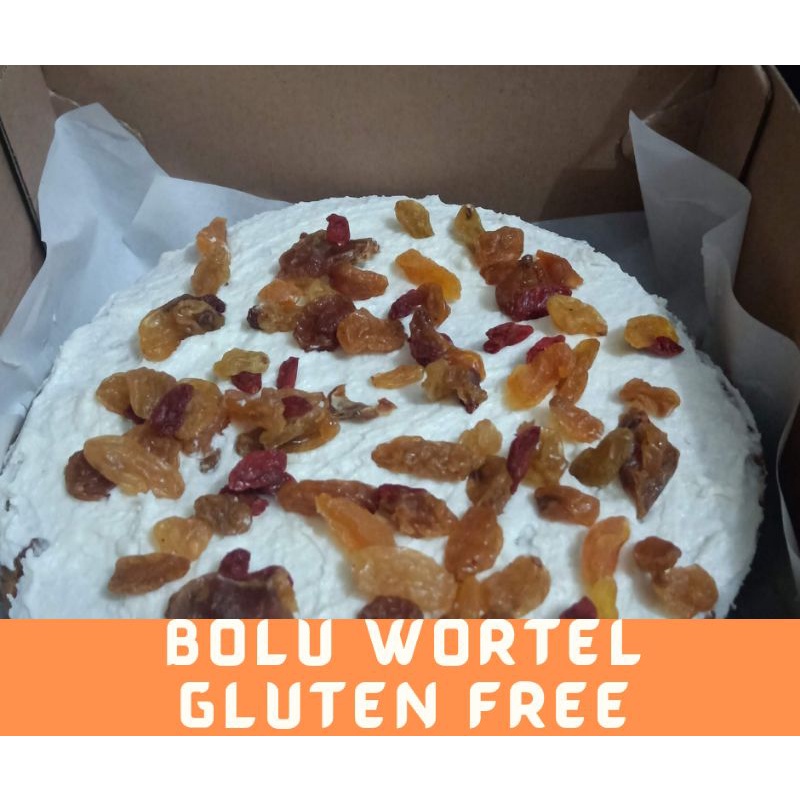 

Carrot Cake bolu wortel Gluten free