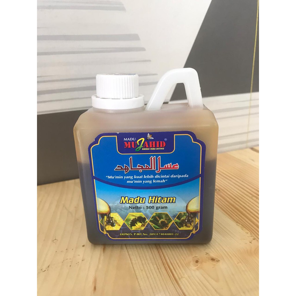 

Madu Hitam Manis 500 gr Mujahid