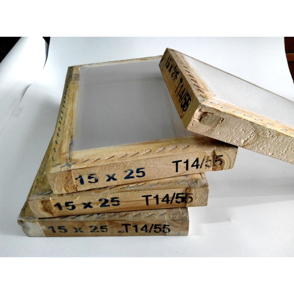 

Screen T55 / T 55 (15x25cm) Sablon Manual untuk Cat Water Base