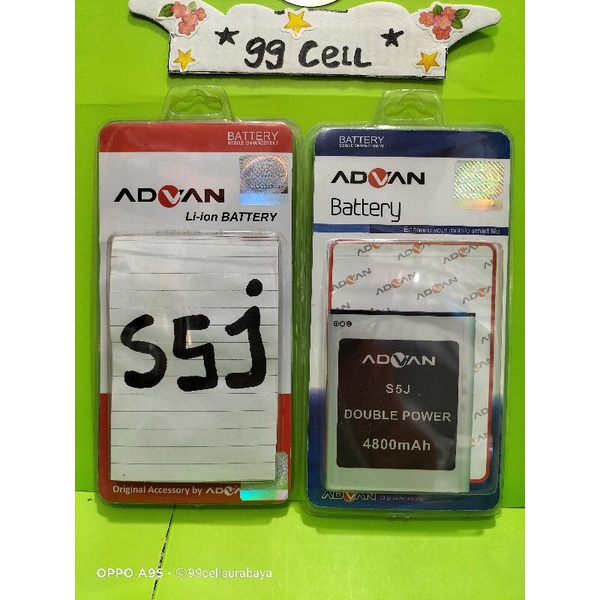 Baterai | Battery | Batre Advan S5J original