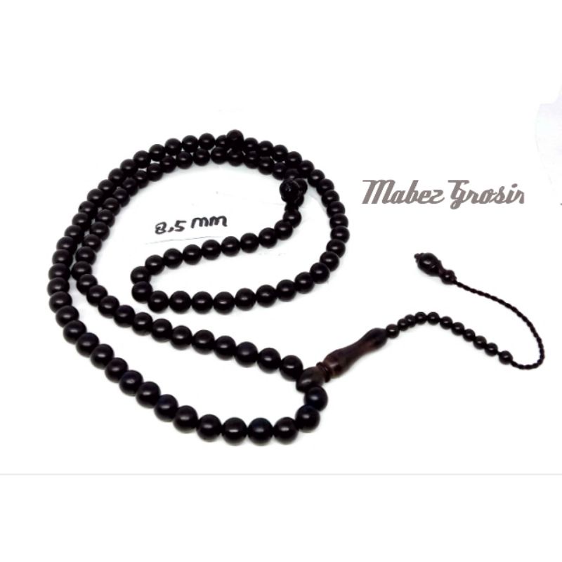 Tasbih kokka kauka 99 Butir asli Tasbih Kayu Kaokah Hitam