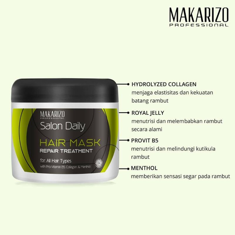 Makarizo hairmask daily