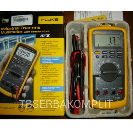 Fluke 87V True RMS Industrial Multimeter With Temperature Multitester Avometer Fluke 87 V Original A