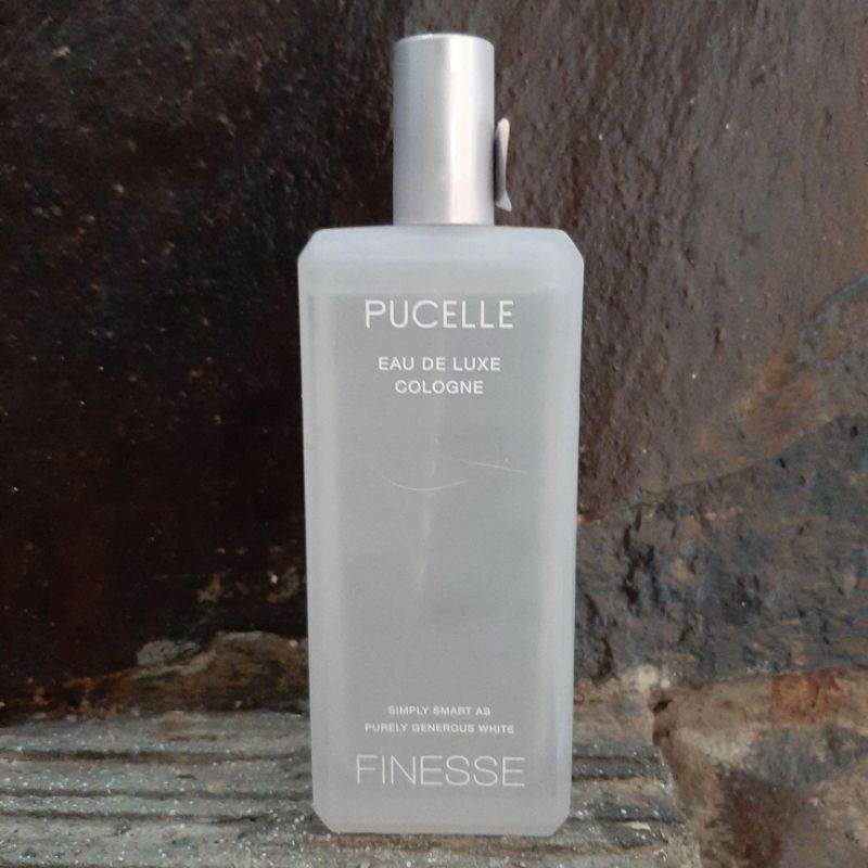 Pucelle Parfum EDL Eau De Luxe Cologne 100ml (Botol kaca)FinesseWhite