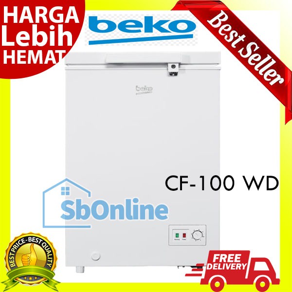 Chest Freezer BEKO CF-100WD (100 Liter)