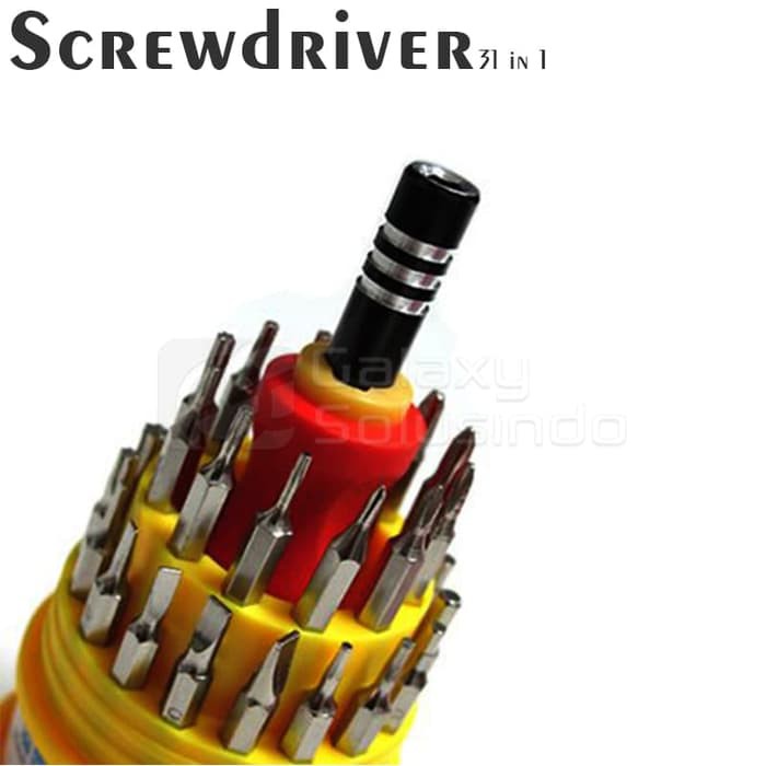 SCREWDRIVER   Obeng Set Multi 31 in 1 mini