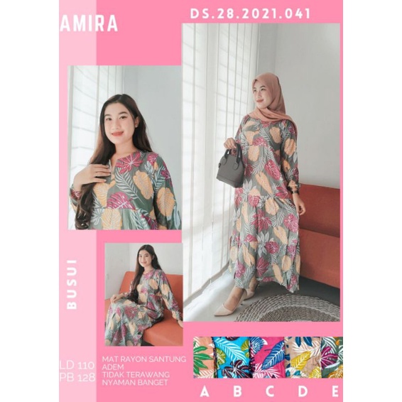 DASTER AMIRA GAMIS JUMBO BELI ECER HARGA GROSIR DASTER SURABAYA SIDOARJO
