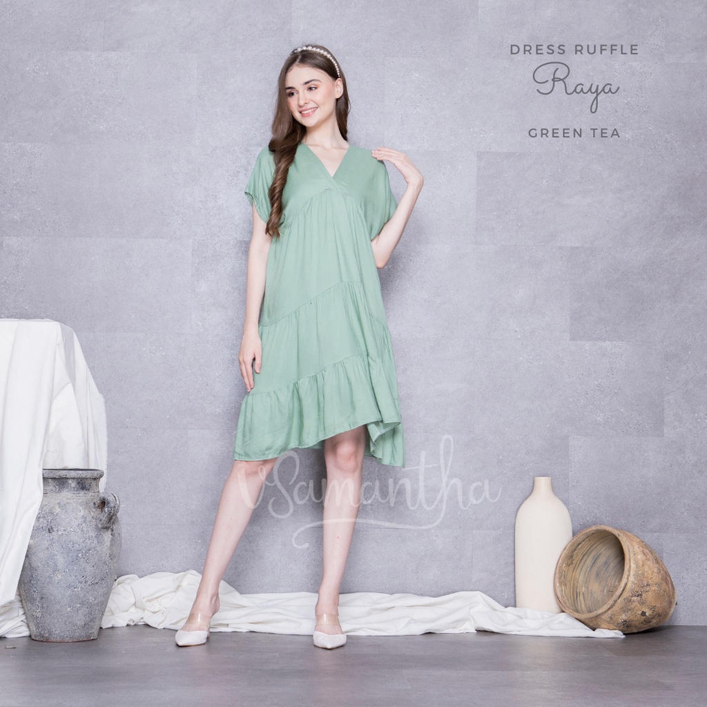 Home Dress Ruffle Raya