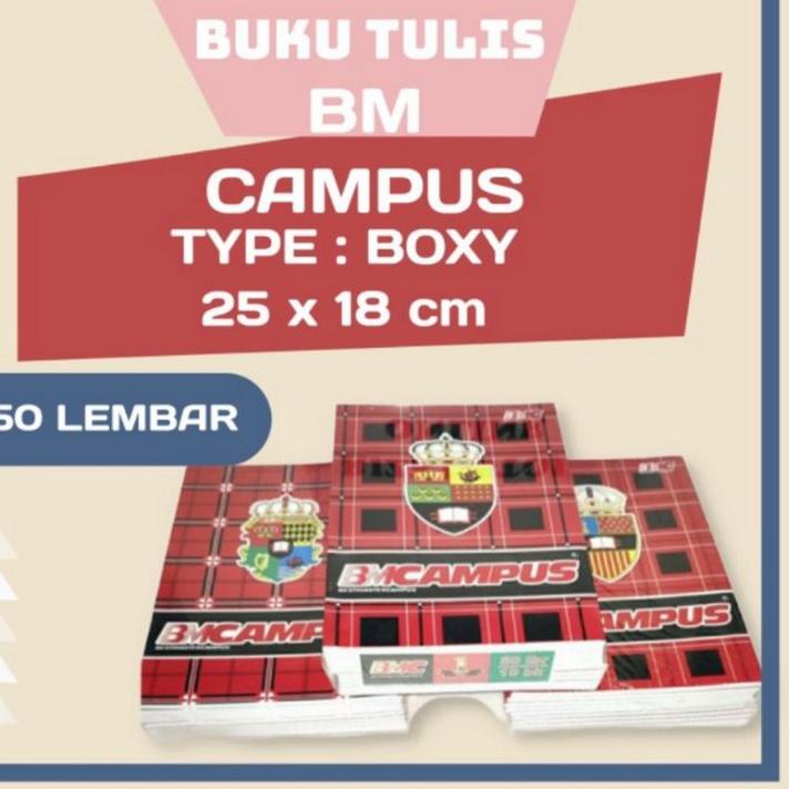 

Buku tulis Bmc campus isi 50 lembar 10 buku 팝